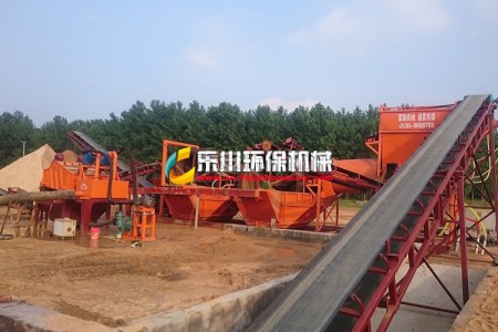 江苏连云港大型洗砂生产线